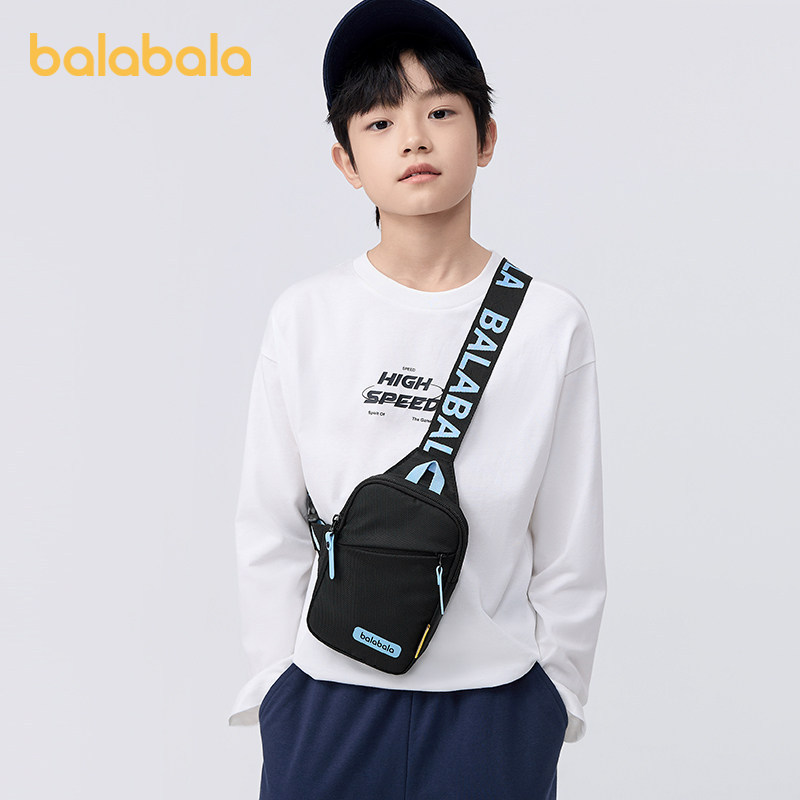 Barbara Children Messenger Bag Boy Backpack Boy Handsome Chest Bag กระเป๋าคาดเอววัยรุ่น Outing Cool 