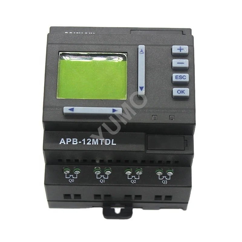 GNCU คุณภาพสูง APB-12MTDL Plc การเขียนโปรแกรม Plc ขนาดเล็ก โปรแกรม Controller ไฟฟ้า Automation โปรแก