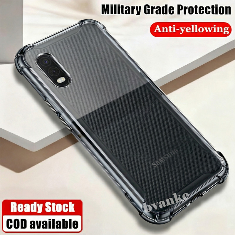 Samsung Galaxy Xcover Pro 6.3 นิ้ว SM-G715F G715FN เคสโทรศัพท์ซิลิโคนอ่อนนุ่มโปร่งแสงบาง