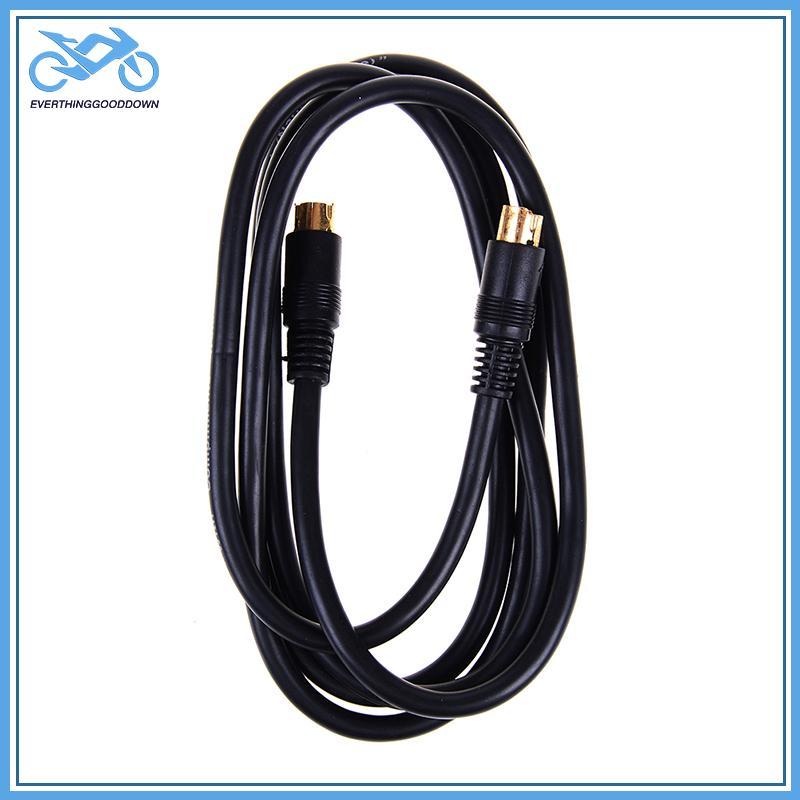 EVER 1.5M(5ft) S-Video svideo 4Pin ชายกับชายสาย/ตะกั่วสําหรับ dvd HDTV vcr TH