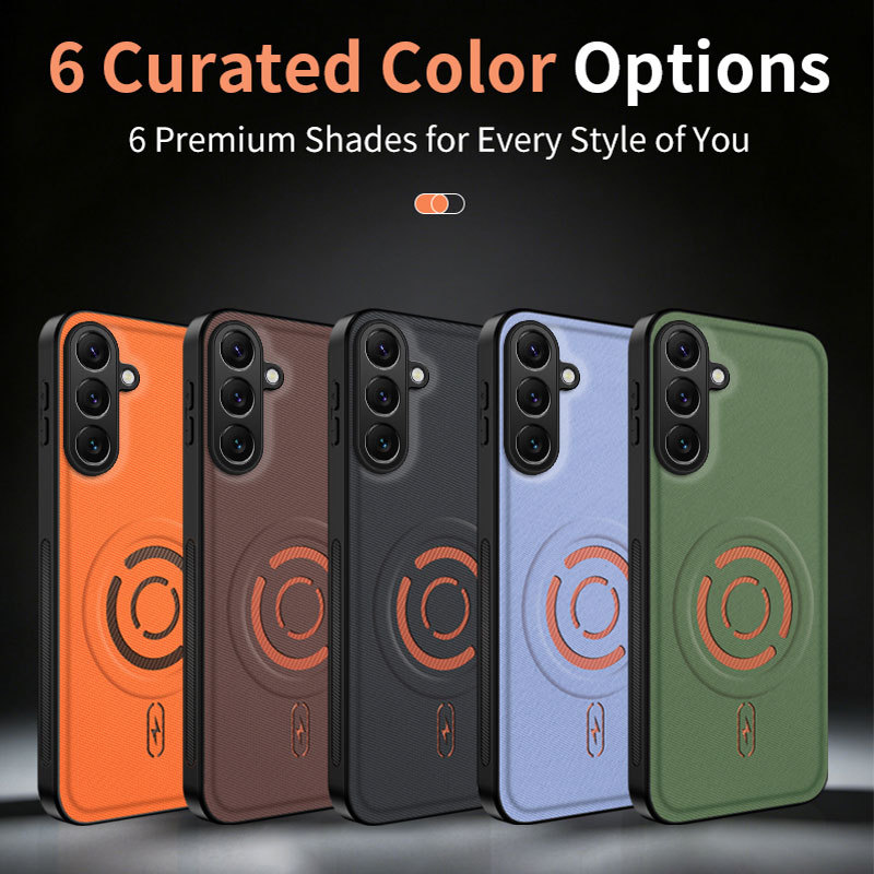 สําหรับ Samsung Galaxy A14 สําหรับ Galaxy A27 A37 เคสโทรศัพท์ฝาหลังแม่เหล็กกันกระแทก Hard Case