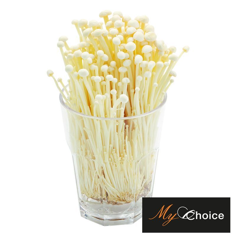 มายช้อยส์เห็ดเข็มทอง 200กรัม My Choice Enoki Mushroom 200g. [หมายเลขบาร์โค้ด 0000036431021 ]