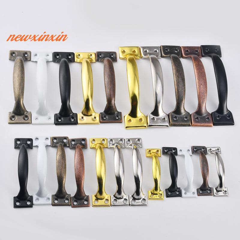 [NT-t] Vintage Old Fashioned Drawer Handle Bow Type Paint 3/4/5/6 นิ้วสําหรับประตูตู้ DIY เฟอร์นิเจอ