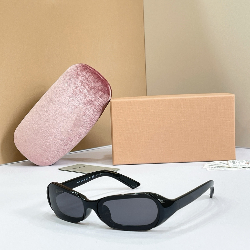 SHP9 MM*U New sunglasses, the same style as worn by internet celebrities and stars, unique narrow-fr