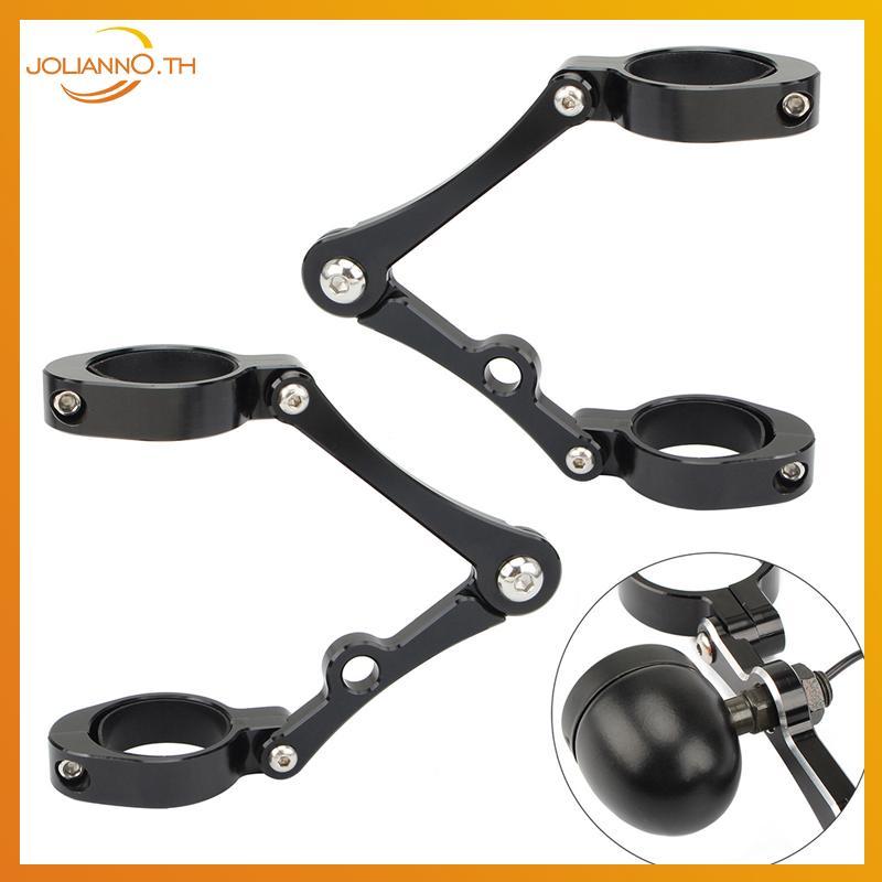 Joliann0 CNC ส้อมหลอดไฟหน้า Braet Clamp 39-41 มม.สําหรับ Cafe Racer Chopper th