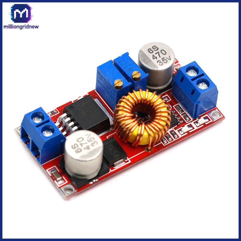 [ล้านgridnew] 5A DC เป็น DC CC CV Step Down บอร์ดชาร์จ Led Power Converter Lithium Charger Step Down