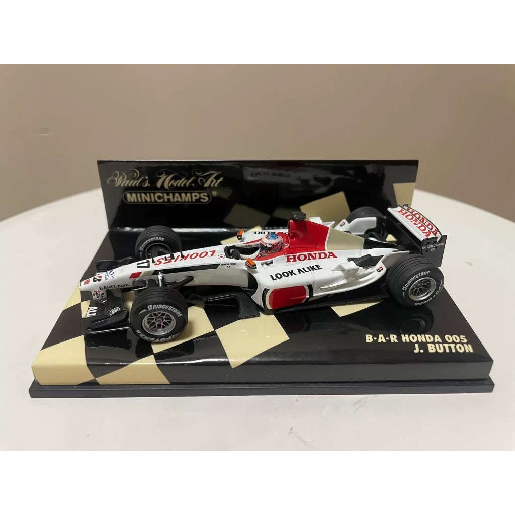 [คลังสินค้าพร้อม] [Sale] 1/43 Mini Chebarton BAR Honda 005 2003 ปี Edition