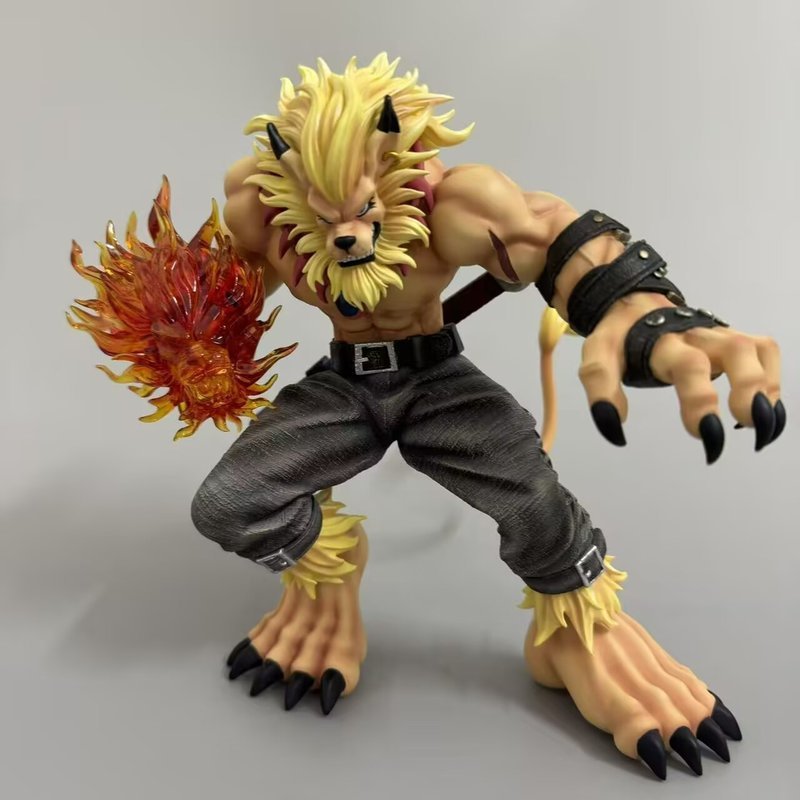 Digimon GK Combat Form soar soar Lion Beast รูปอะนิเมะอุปกรณ์ต่อพ่วงรุ่นเครื่องประดับ
