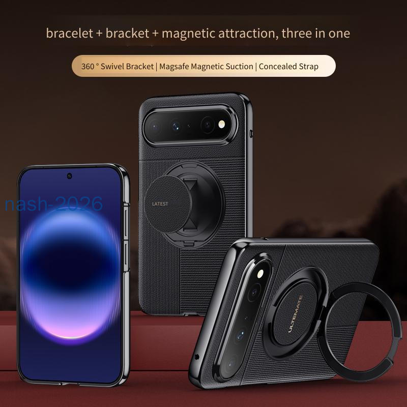 ปลอกสําหรับ Huawei Pura X View Pura XView การปรับแต่งเคสโทรศัพท์กันกระแทกผิววงเล็บดูดแม่เหล็กฝาหลัง