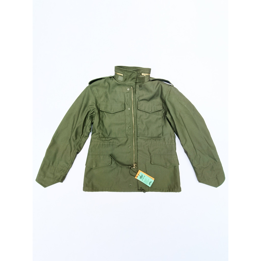 High-End American Military Fan m65 Windbreaker Jacket รุ่นทหารกันน้ําของแท้เสื้อแจ็คเก็ตเบาะ Origina