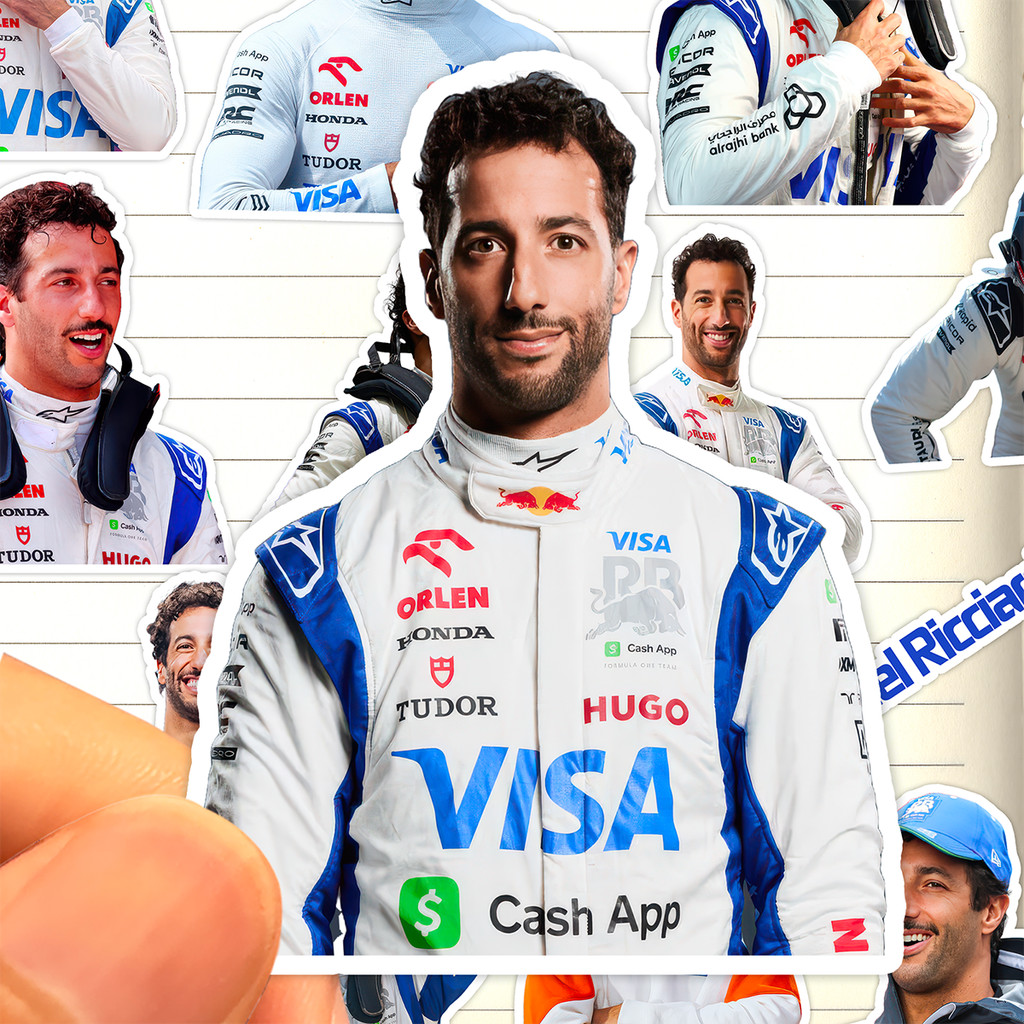 Daniel Ricciardo สติ๊กเกอร์ HD กันน้ํา Formula One Daniel Ricciardo