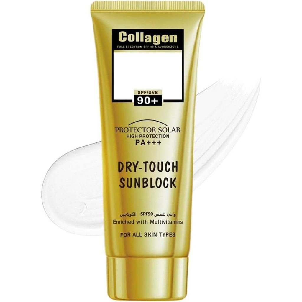 คอลลาเจนครีมกันแดดSPF90PA+++,Factor90Sun,Dry-TouchSunblock,HighProtectionBody&FaceSunLotionForWomenM