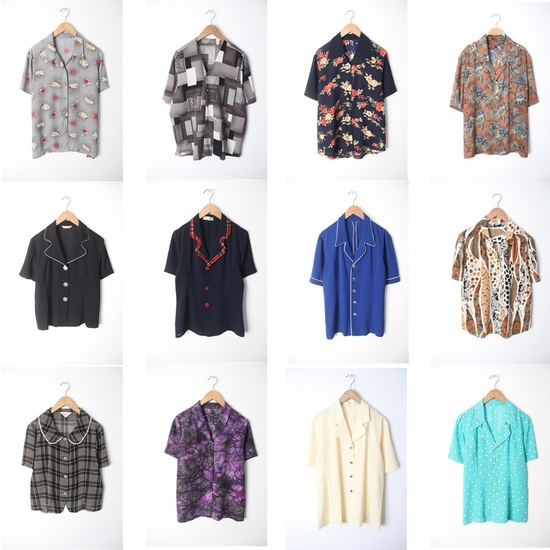 Vintage Vintage Retro ภาพวาดสีน้ํามันขนาดเล็กสดพิมพ์ oversize Art บทคัดย่อเสื้อแขนสั้น A2