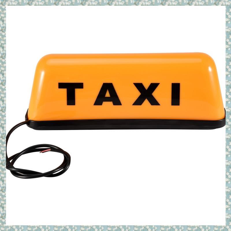 [h5bl3j6wj.ph] TAXI ป้ายไฟแสดงสถานะ LED ไฟกลางวันรถไฟวิ่งกลางวัน DC 12V 3W Auto ขับรถหลังคา Top Cab 