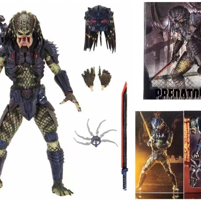 【พร้อมส่ง】NECA feral predator figure avp neca hiya predator wolf แท้ แท้ badlands prey the figure NE