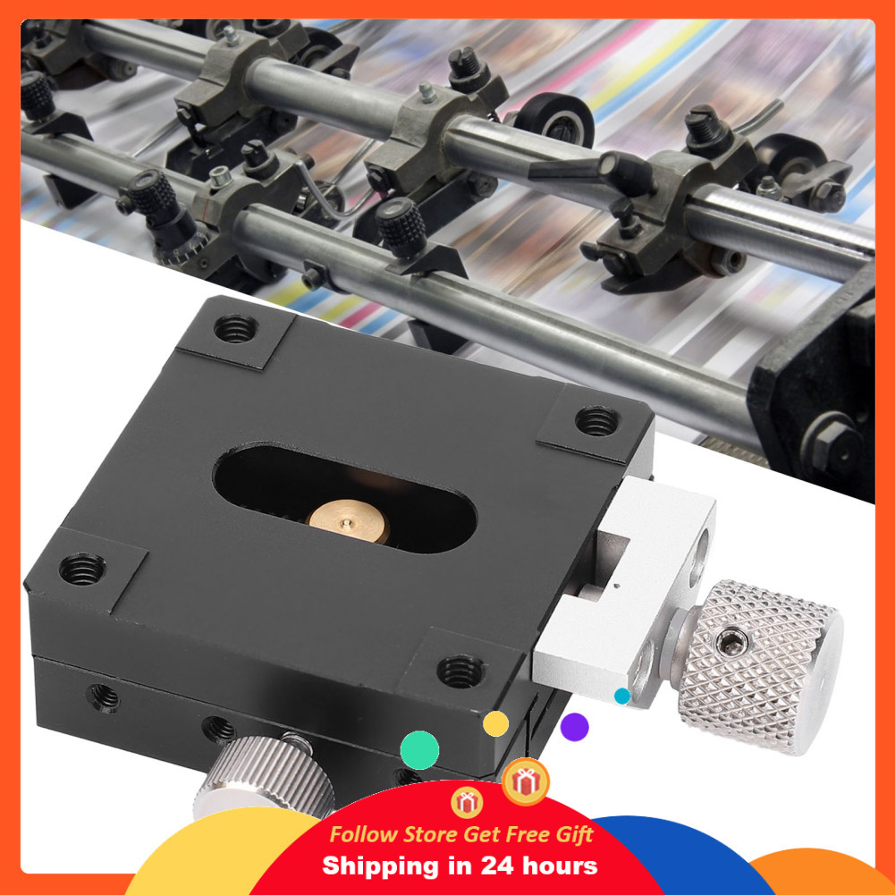supergoodsales ตารางเลื่อน XAxis Manual FineTune Displacement Platform โมดูลอุตสาหกรรม XFES40