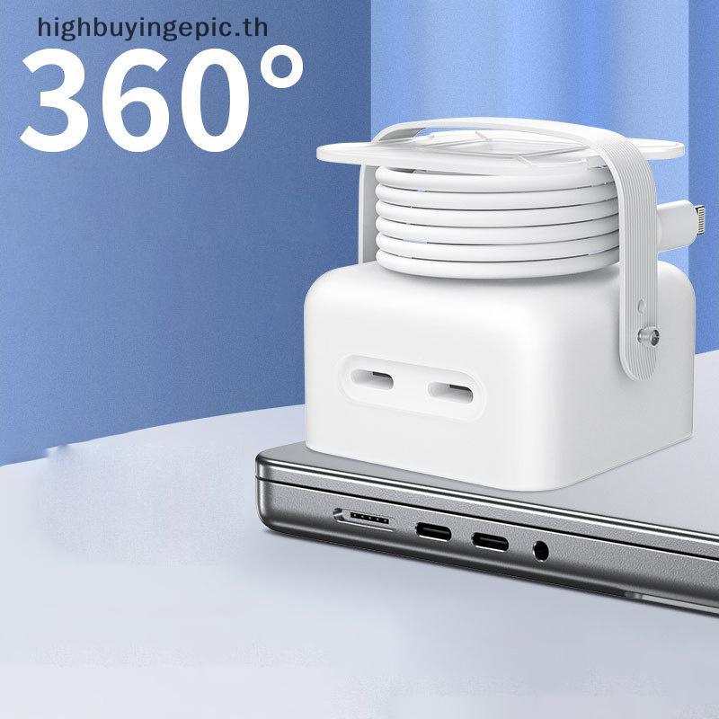 HETH Laptopputer Charger เคสป้องกันสายเคเบิลสําหรับ Air Pro 70W 140W 30w 35w 96W Power Supply Protec
