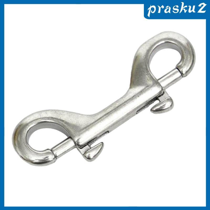 [Prasku2] Double Ended Snap Hook คลิปสแตนเลส Double Ended Hook Bolt Snap Buckle Clasp Marine Snap สํ