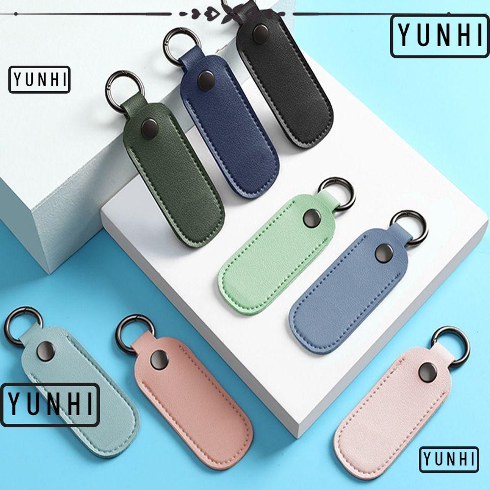YUNHI U Disk Pouch Key Ring Pendrive Holder USB แฟลชไดรฟ์