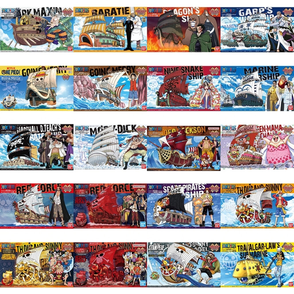 BANDAI GSC One Piece Grand Ship Collection Plastic Model Ket (Plastic Model Kit)
