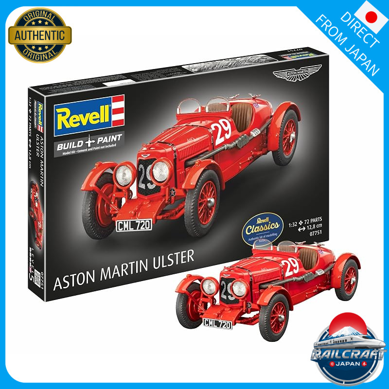 Revell Germany 1/32 Aston Martin Ulster Plastic Model Kit 07751 (Car)