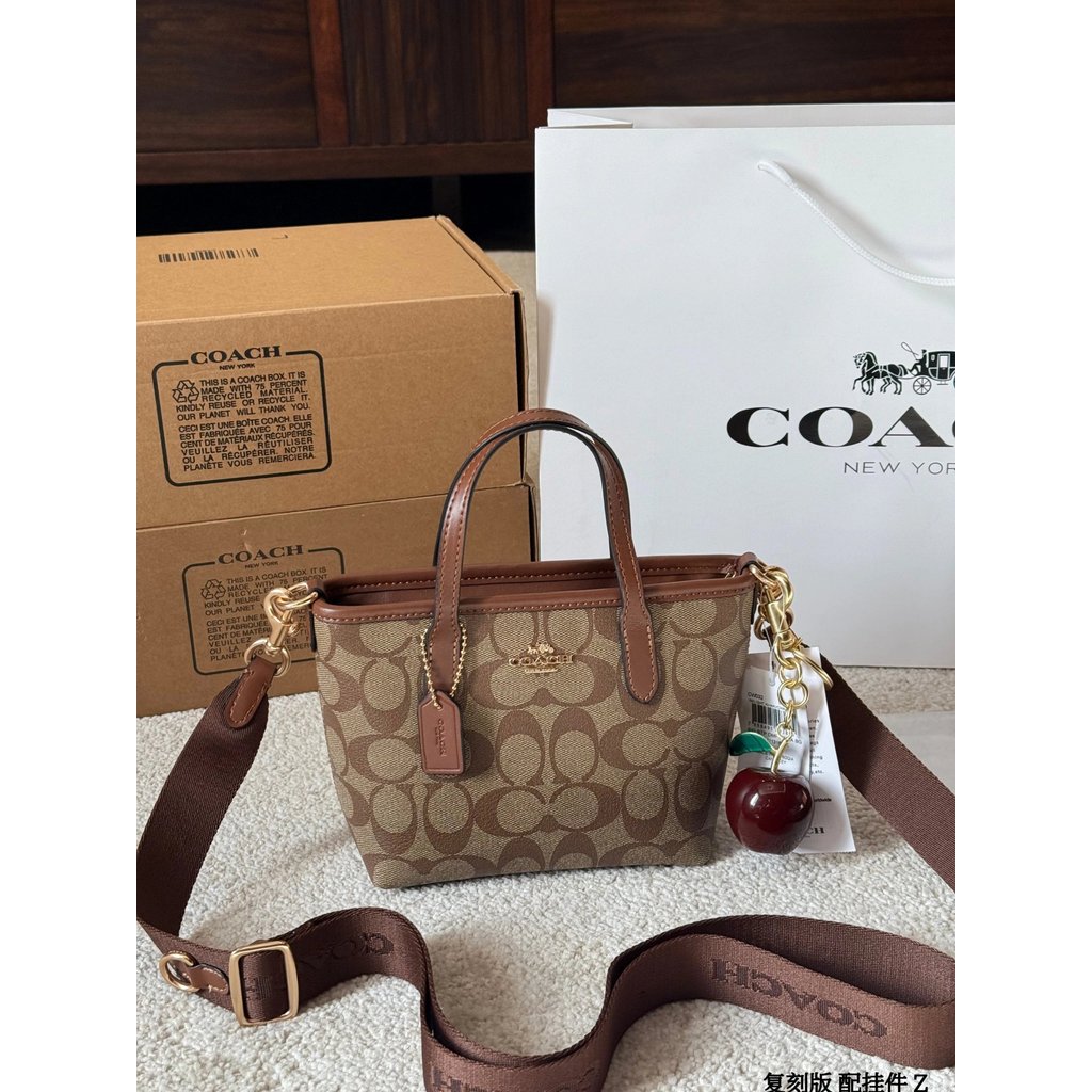 Coach city 15 Small Tote Bag Messenger Bag Underarm Bag Handbag Messenger Bag Chain Bag Camera Bag L