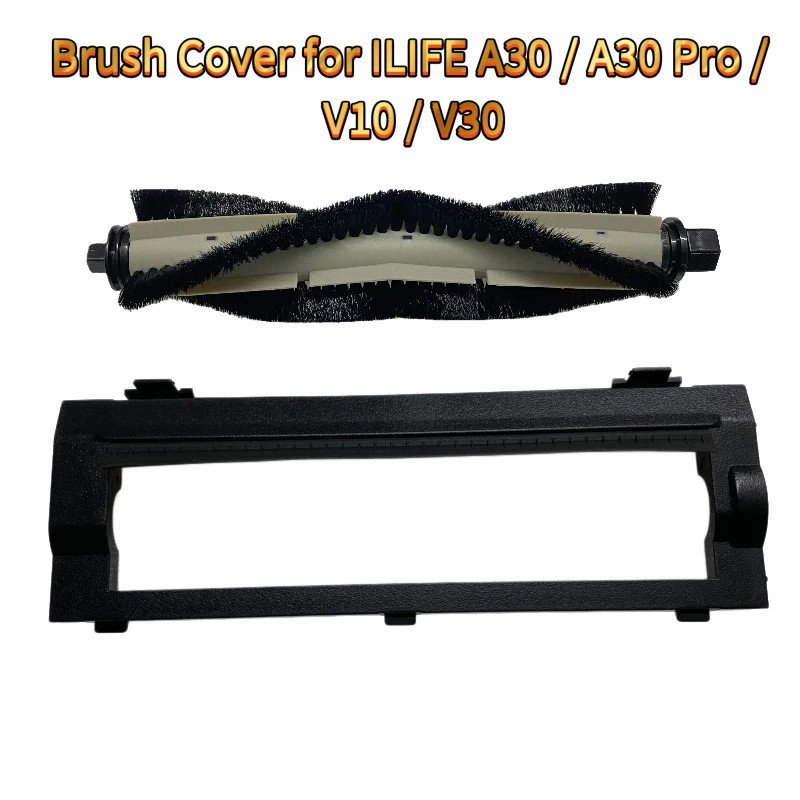 Main Roller Brush or Brush Cover for ILIFE A30 / A30 Pro / V10 / V30 Robot Vacuum Cleaner Spare Part