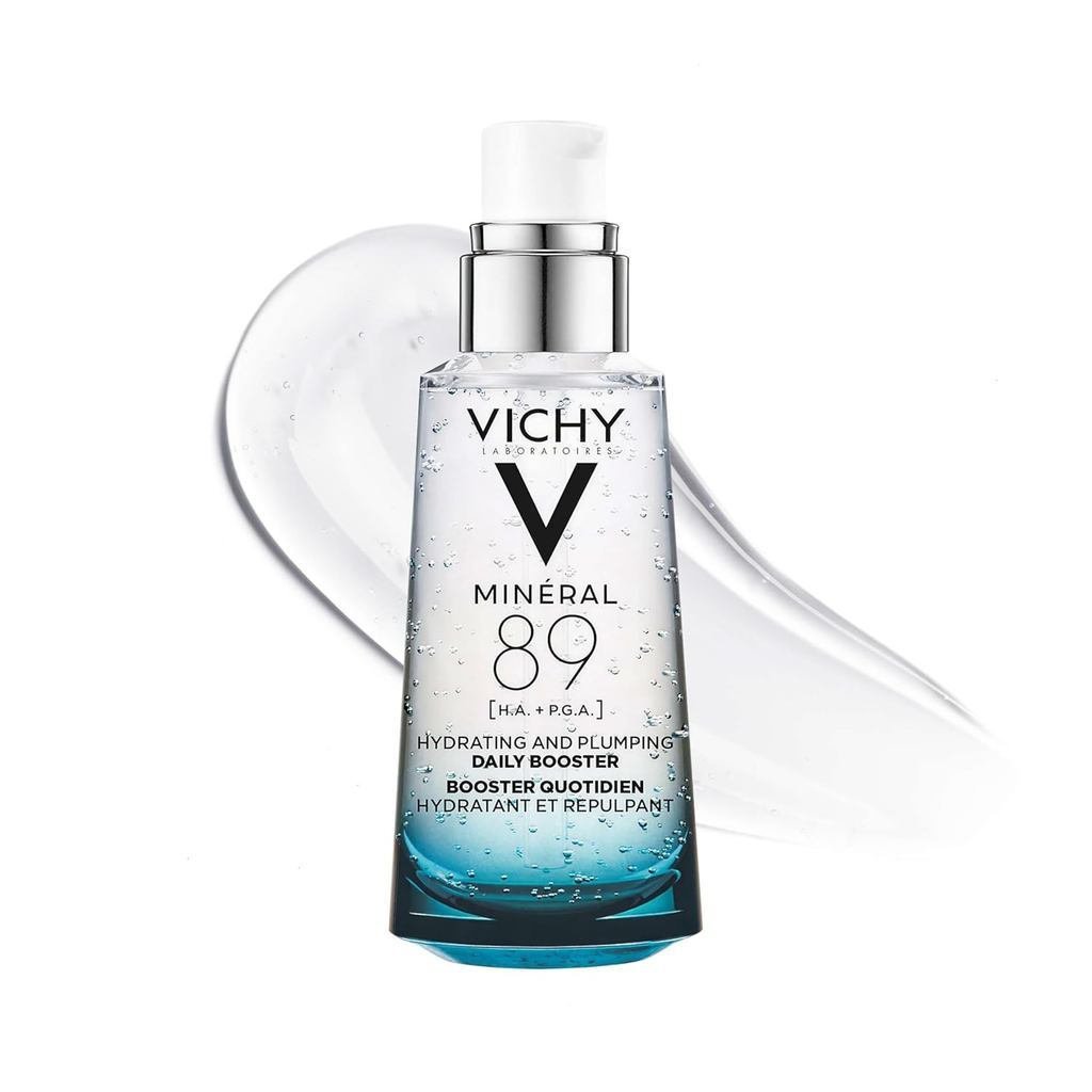 Vichy Mineral 89 Essence เอสเซนส์บํารุงผิวหน้ากรดไฮยาลูโรนิกบริสุทธิ์ ประกอบด้วย Polyglutamic Acid ใ