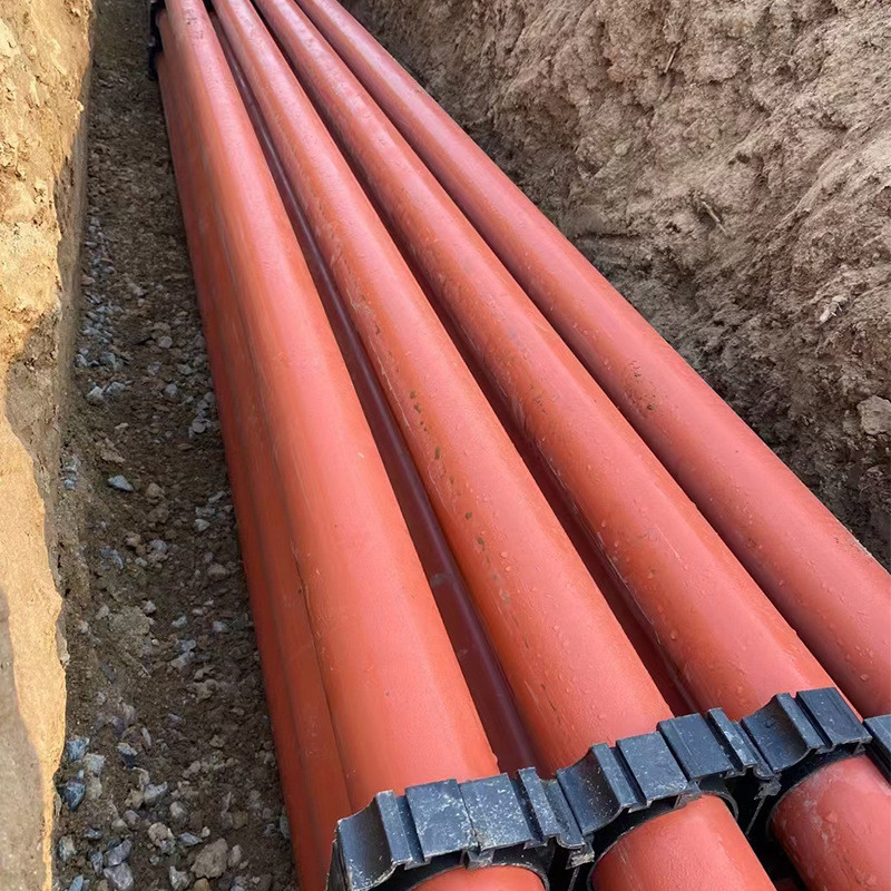 CPVC Power Pipe High Voltage Cable Sheath City Engineering Power Exhaust Pipe Electric Grid Modifica