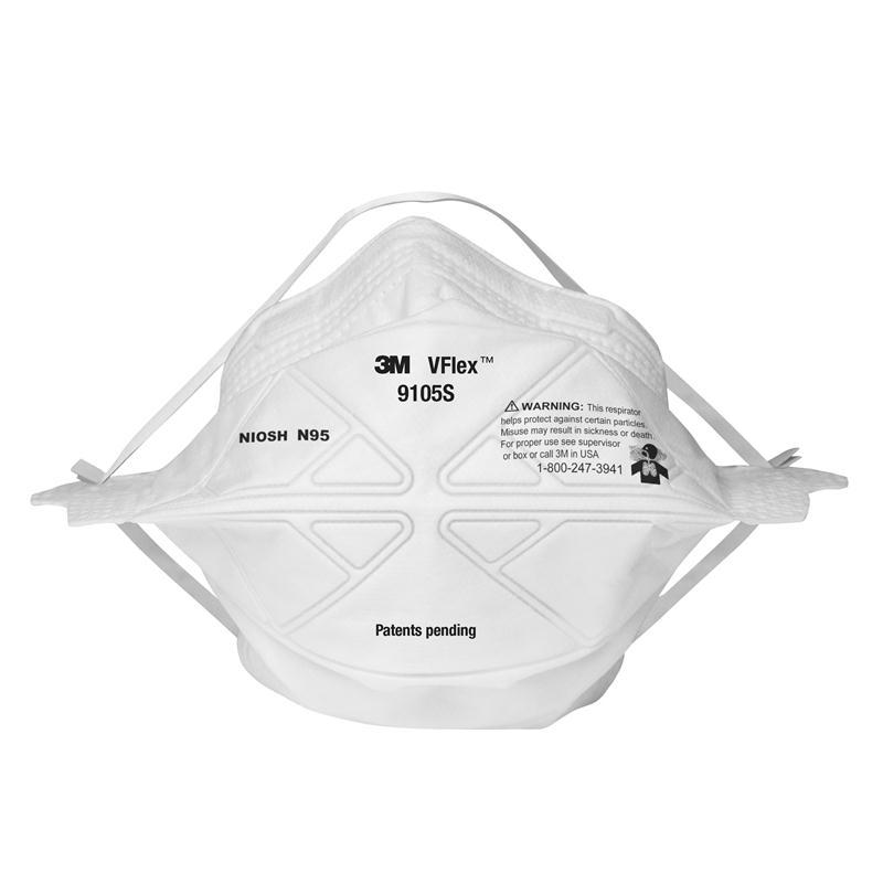 หน้ากากกันฝุ่นPM2.5พับได้ (กล่อง50ชิ้น) 3M 9105S N95