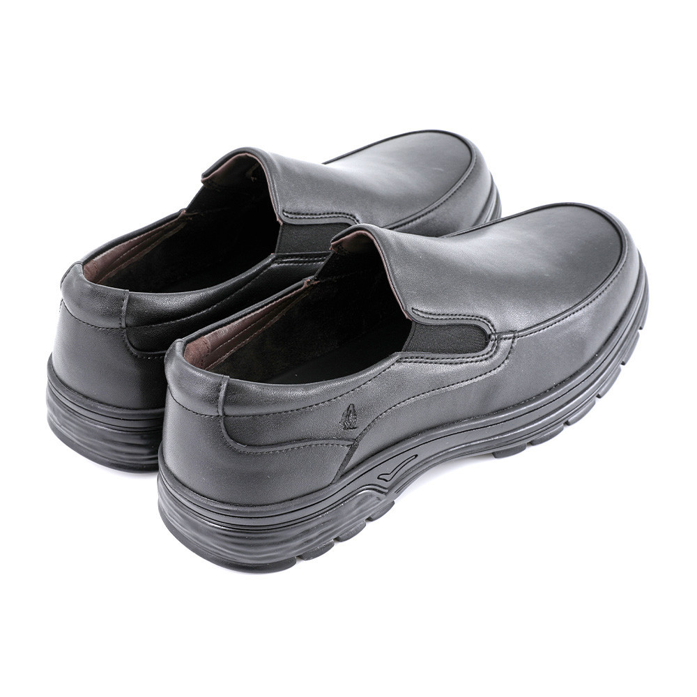 Hush Puppies حذاء رسمي رجالي جلد صناعي — أسود — صورة 4