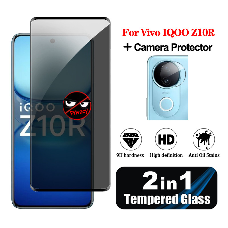 สําหรับVivo iQoo Z10R Anti-Spyป้องกันหน้าจอสําหรับVivo iQoo Z10x Z10 Z9 Z9s Z9x Lite Turbo Pro Plus 