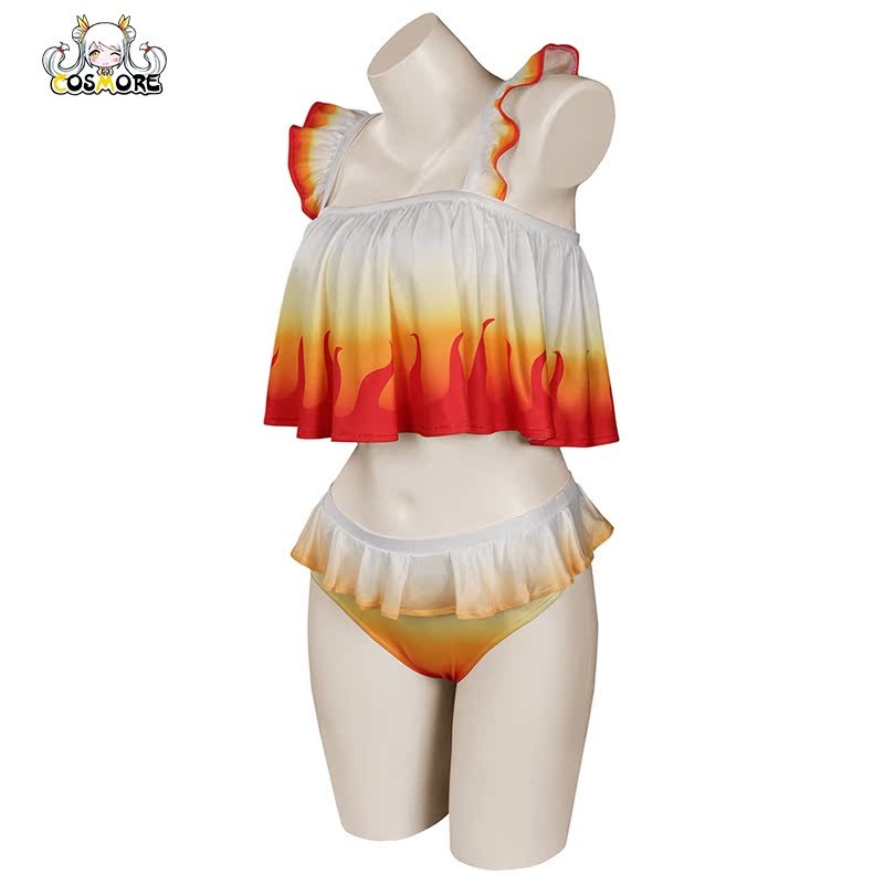 ชุดว่ายน้ํา cosplay Tanjiro Kamado จากDemon Slayer ดีไซน์โดยEruichuang Design