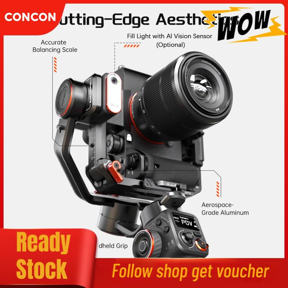 concon hohem isteady mt2 kit 3 แกนคงที่ gimbal gimbal สำหรับสมาร์ทโฟน 1.2 กก./2.64lb