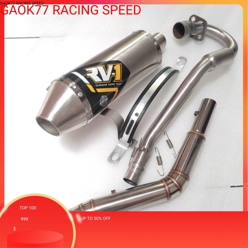 Canister/กรวย RV1 ชิ้นส่วนไอเสียสําหรับ Crf150l CRf150s/l/g KLX150bf KLX150 xtz125 xtz150