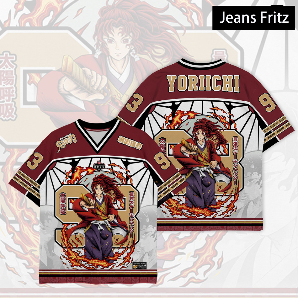 Oversize Boxy Fit Regular Jersey 098 Yoriichi