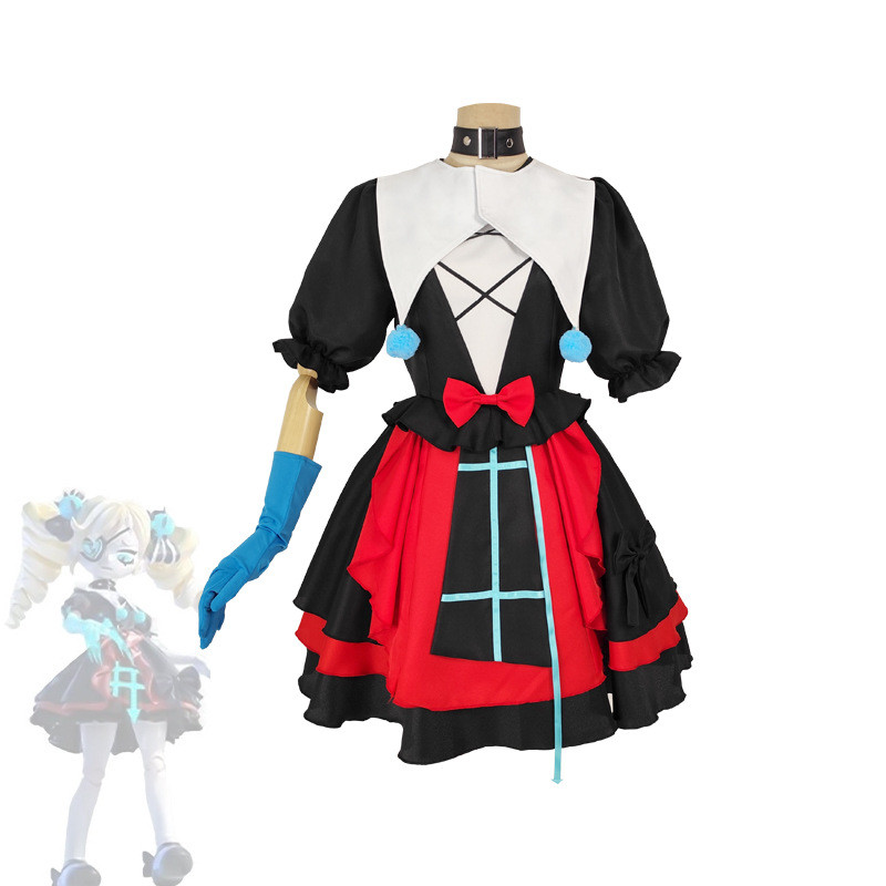 Xinmange Escape Fright Night Halloween Costume - ตุ๊กตาล้อเลียนและเครื่องแต่งกายปาร์ตี้แบบแมทต์