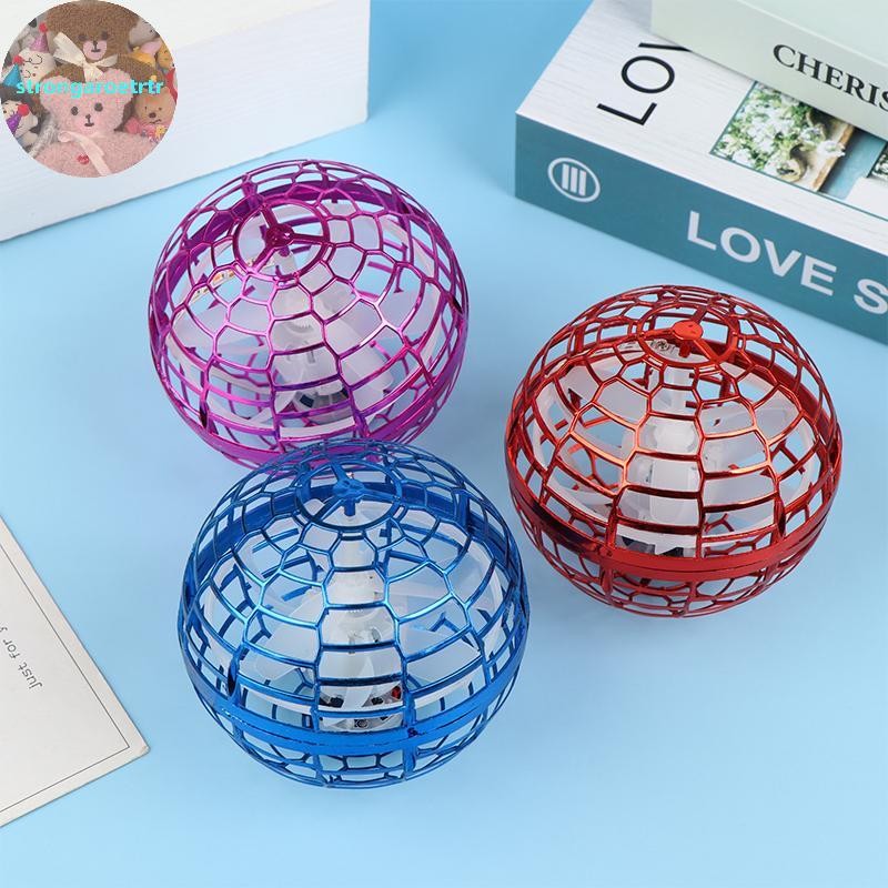 Strongaroetrtr Flying Orb Ball ของเล่นควบคุม LED หมุน Suspension Ball Boomerang Hover Orb ของเล่นสํา