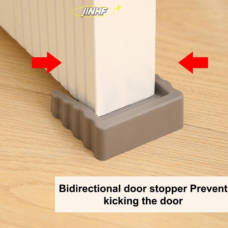 [BestBuyshop] 1/2/3 ชิ้นยาง Wedge Door Guards ความปลอดภัยป้องกันตะเข็บป้องกันหยิกมือประตูป้องกันความ