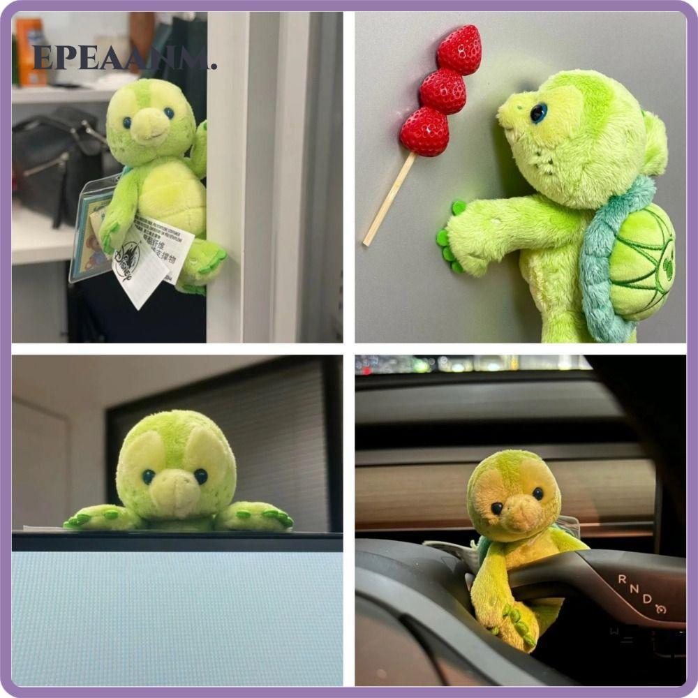 EPEAA ตุ๊กตาตุ๊กตา,นุ่ม Kawaii ตุ๊กตาสัตว์,หมี Duffy และเพื่อนเต่า Olu Mel เต่าทะเลของเล่นตุ๊กตาการ์