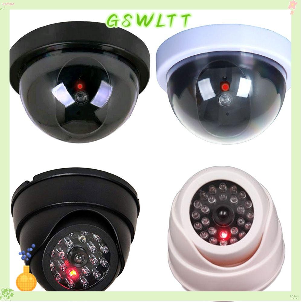 GSWLTT Dummy Camera คําเตือนจําลองความปลอดภัยกระพริบไฟ LED