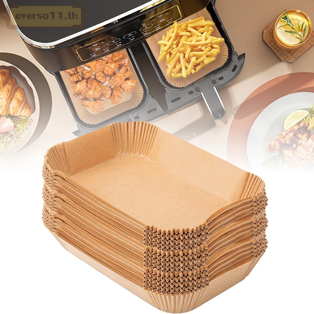 200 ชิ้น Air Fryer กระดาษ Non Stick Air Fryer Baking Liner น้ํามัน Air Fryer Liner สําหรับอบย่าง SHO