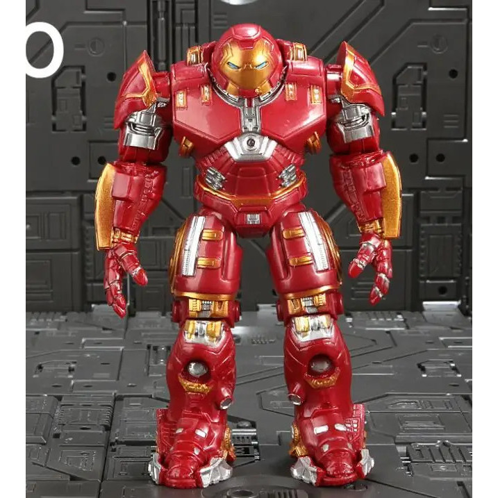 Hulkbuster Hulk Ironman Super Hero PVC Action Figure ของเล่นสะสมพร้อมไฟ