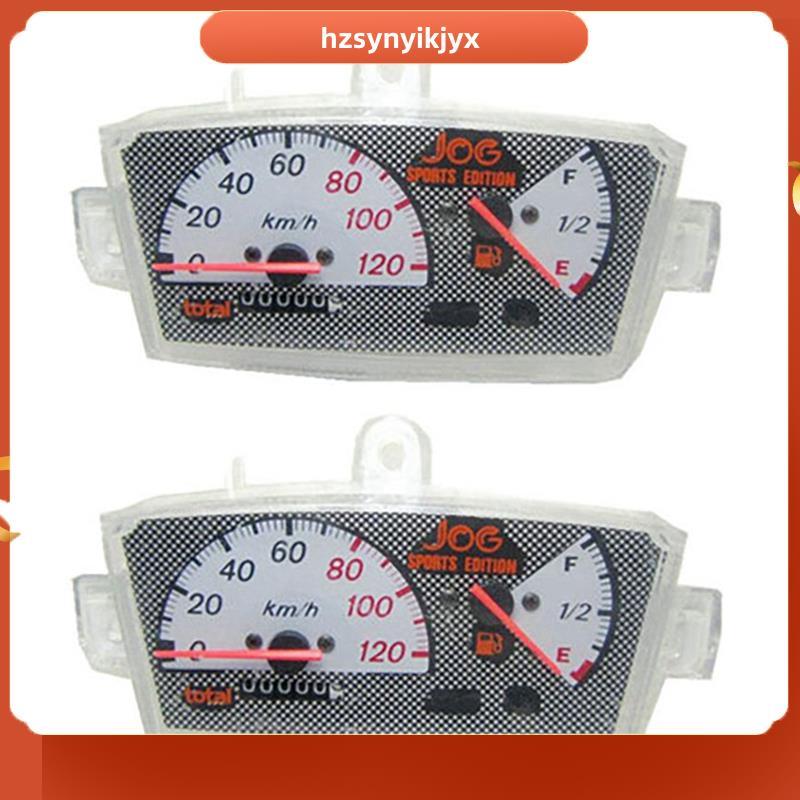 hzsynyikjyx2X รถจักรยานยนต์สกู๊ตเตอร์ชุดเครื่องมือเครื่องวัดระยะทางรถจักรยานยนต์สําหรับ JOG50/90 JOG