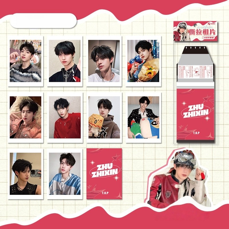 5-10pcs TF Family 3rd TOP Packfilm Yeah I VS Justin Bieber Photoโปสการ์ดJu Zhixin Zhang Zeyu Lomoการ