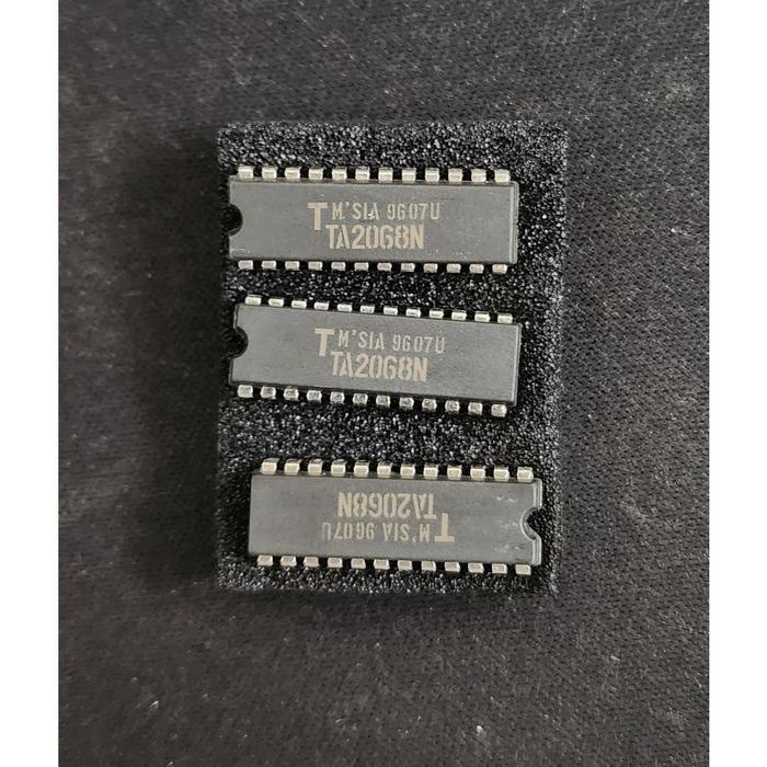 IC TA2068N TA2068 ระบบปรีแอมป์สําหรับดาดฟ้าเทปคาสเซ็ทเดี่ยว ...ELECTRON ELECTRON