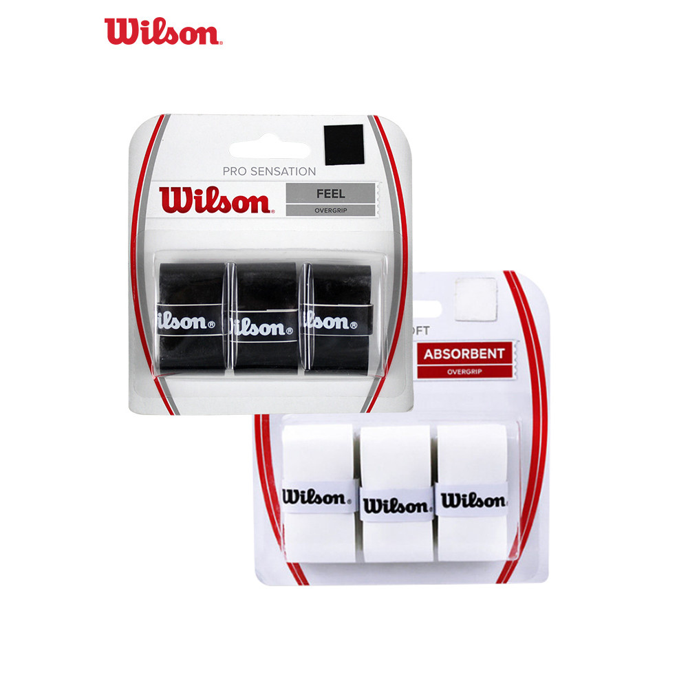♡ไม้เทนนิส Wilson/Wilson ไม้แบดมินตัน Wilson Viscous เข็มขัดเหงื่อหนา☚
