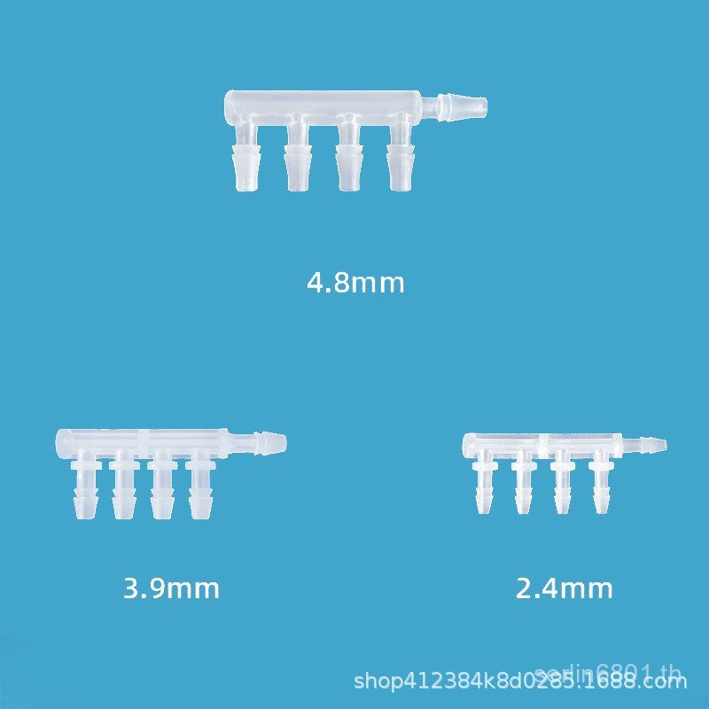 พลาสติก Five-Way Joint ด้านข้างห้าทางท่อพลาสติก Joint Equal เส้นผ่านศูนย์กลาง Five-Way 10 มม. Five-W