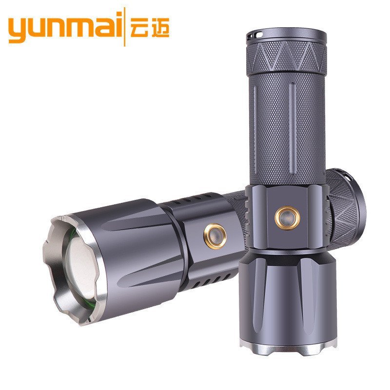 ไฟฉาย LED 30W XHP360 Type-C ชาร์จเร็ว ส่องสว่างแบบซูม เทคโนโลยีล่าสุด ZUWP