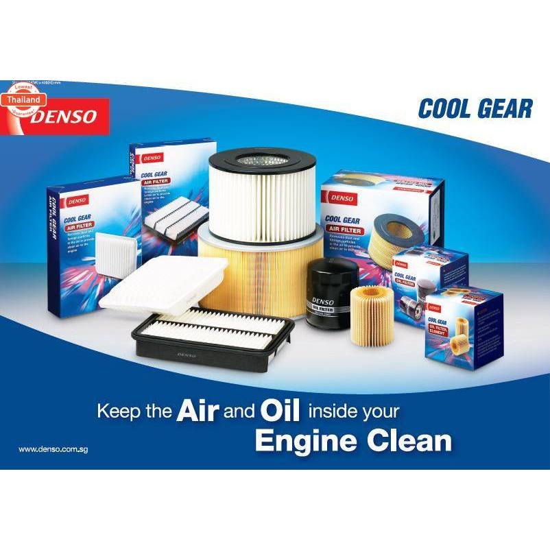DENSO ไส้กรองอากาศ Toyota Altis 1.6L, 1.8L, 2.0L year 2000-2007, Wish 1.8L, 2.0L year 2002-2009